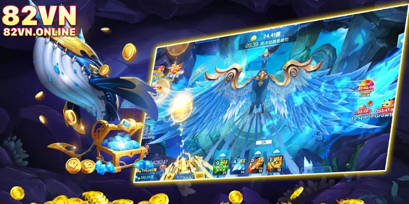 Bắn cá thần rồng kết hợp yếu tố thần thoại