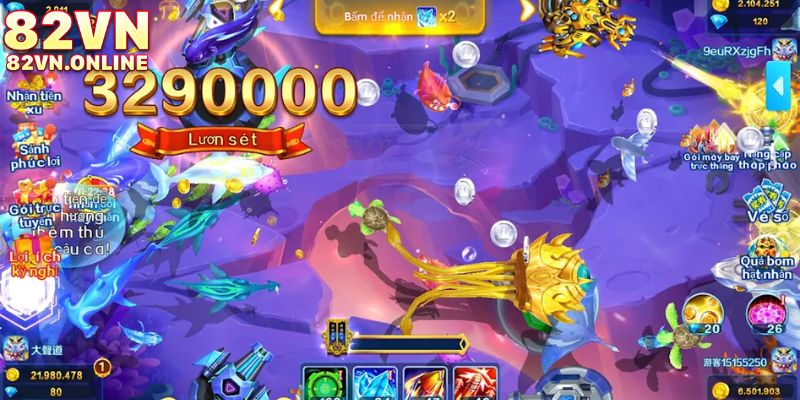 Săn lộc may mắn cùng bắn cá thần tài