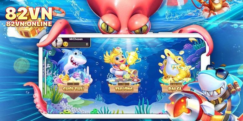Trải nghiệm game bắn cá 82VN Dragon Master