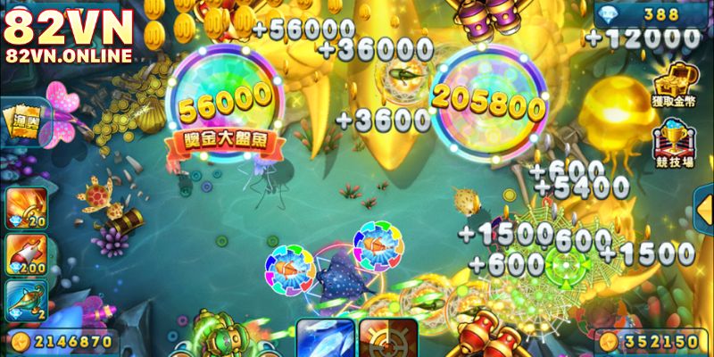 Trải nghiệm tổng thể TP bắn cá 82VN